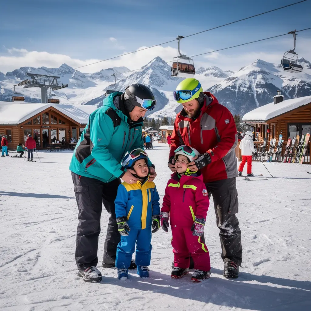 Przyjazne dla dzieci miejsce wypoczynku z dostępem dla osób niepełnosprawnych.